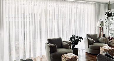 Living net curtain